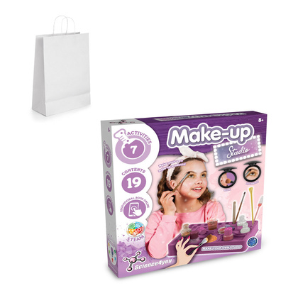 Makeup Studio Kit III. Gra edukacyjna dostarczany z papierową torebką prezentową
