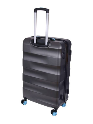 Duża walizka DIELLE 150 Szara