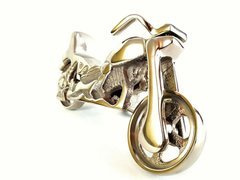 Motocykl - aluminium - N-2784; 23cmx 14cm