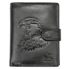 Portfel męski skórzany TCC 5601B-5 RFID Czarny