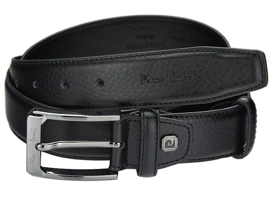 Pasek skórzany męski PIERRE CARDIN 5011 ROB01 BLACK 135