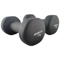 ZESTAW HANTLI NEOPRENOWYCH 2X3KG ENERO FIT