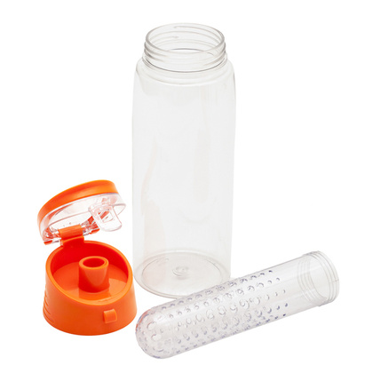 Bidon UPOMINKARNIA Frutello 700 ml Pomarańczowy/Transparentny