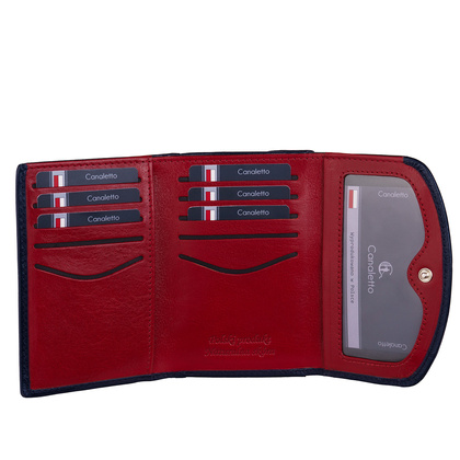 Portfel skórzany damski Canaletto – elegancja, funkcjonalność i ochrona RFID PD1201cs164A135