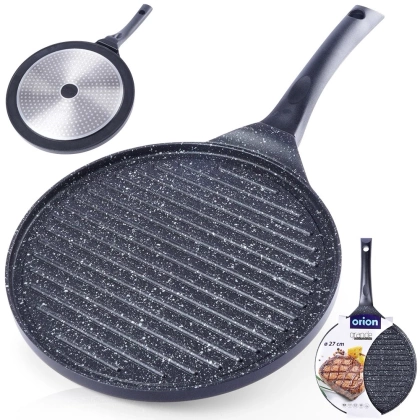 Patelnia grillowa do grillowania 27 cm GRANDE ORION