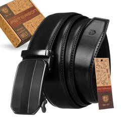 Elegancki pasek automatyczny ze skory naturalnej