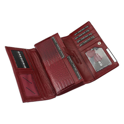 Portfel damski skórzany PELLUCCI GF102 Zielony