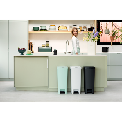 Kosz pedałowy Step Up 40l  Dark Grey 800023