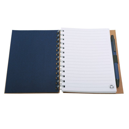 Notes 120x180/70k linia Envivo, granatowy/beżowy - 5 szt.