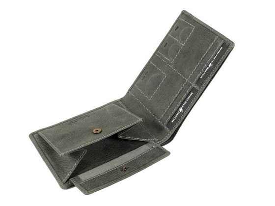 BH-391 TUCSON Portfel męski skórzany Granatowy