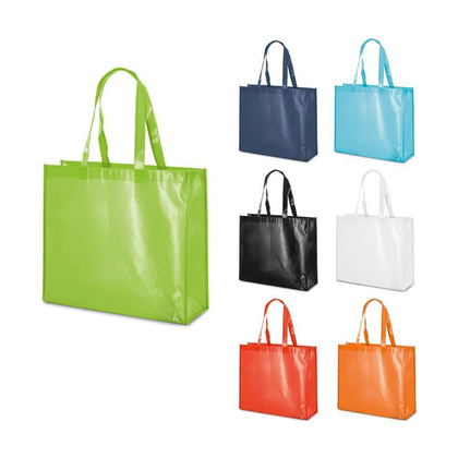 Laminowana torba non-woven, czerwony