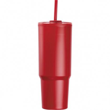 Kubek ze słomką XXL 1200 ml