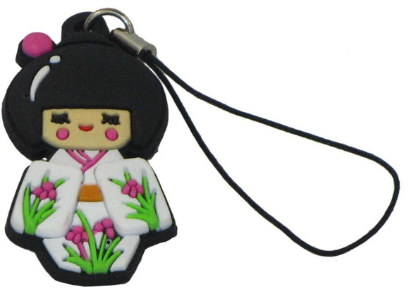 Breloczek do komórki dziewczynka