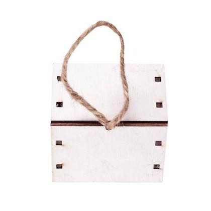 Mały lampion Christmas Lantern Biały