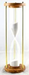 Klepsydra mosiężno - drewniana, 30min. NC2624