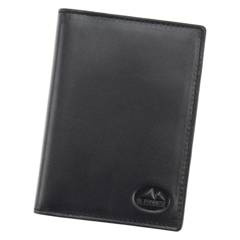 Etui na dokumenty skórzane 879-47 RFID Czarny