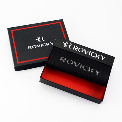 Portfel męski skórzany PELLUCCI N62-RVTP RFID Czarny / Czerwony