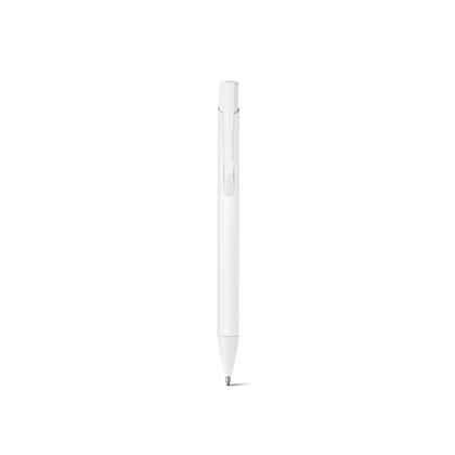 CLINT. Pióro kulkowe z recyklingowanego aluminium (100% rAL) z gumowym wykończeniem