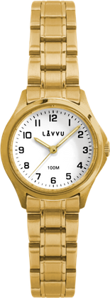 Damski ARENDAL Original Gold z wodoszczelnością 100M