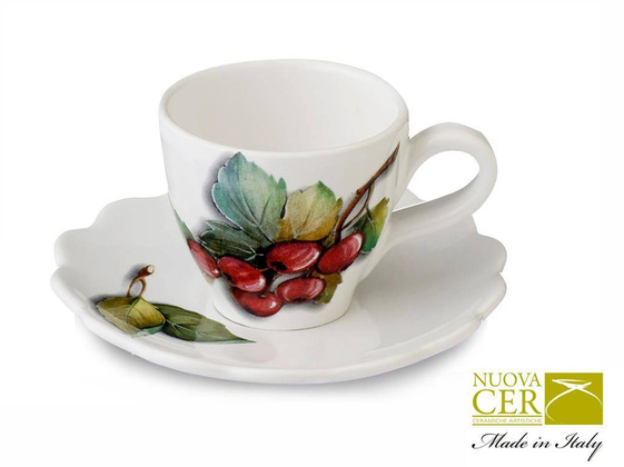 Zestaw 6 filiżanek - Frutti di Bosco
