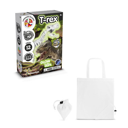Fossil Excavation Kit V. Gra edukacyjna dostarczany ze składaną torbą prezentową