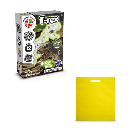 Fossil Excavation Kit IV. Gra edukacyjna dostarczany z torebką prezentową z włókniny