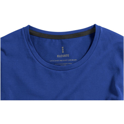 Damski T-shirt organiczny Ponoka z długim rękawem