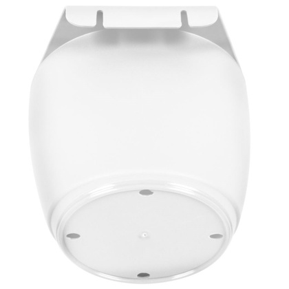 Pojemnik na przybory kuchenne zawieszany na reling biały / organizer RADKA