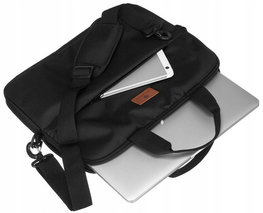 Torba na laptopa z wytrzymałego poliestru