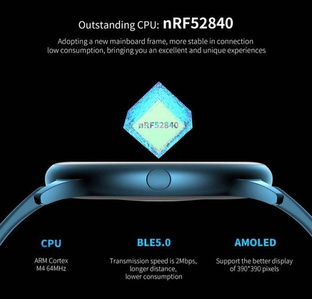 SMARTWATCH G. Rossi G.RSF1-4C2-1 rosegold/black + dodatkowy PASEK (zg309b)