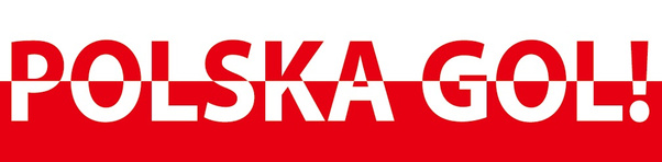 Naklejka 40 X 10 cm Polska