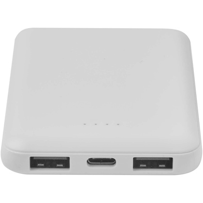 Asama powerbank o pojemności 5000 mAh Type-C z tworzyw sztucznych pochodzących z recyklingu