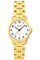 LAVVU Stalowy zegarek damski ​GLIMT Gold