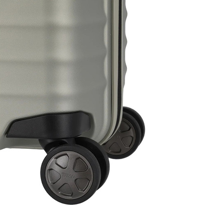 Duża walizka TITAN LITRON 700244-40 Szampańska