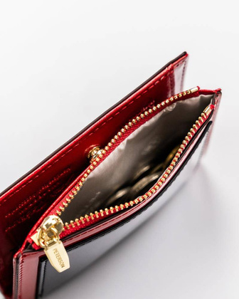Portfel damski eko PTN 003-LAK Red+Czarny