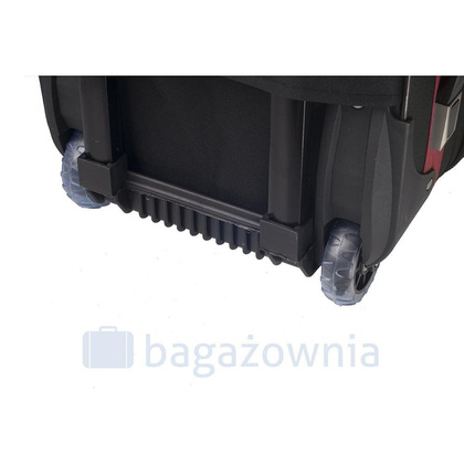 Bardzo mała walizka PELLUCCI RGL 652 WIZZ AIR Czarny/Czerwony