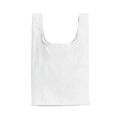 Składana torba, 210D, biały