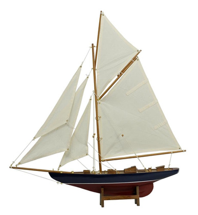 Drewniany model - kuter gaflowy Col1