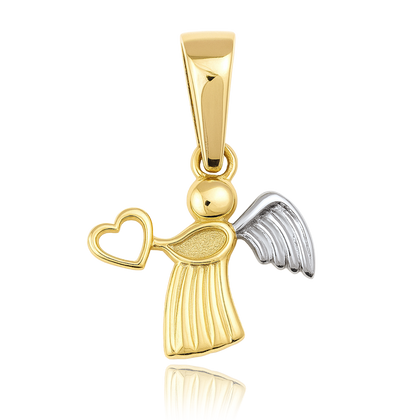 MINET Złota zawieszka anioł Au 585/1000 0,35g
