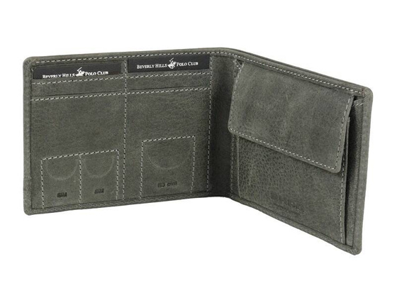 BH-391 TUCSON Portfel męski skórzany Granatowy