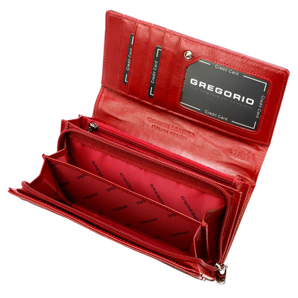 Portfel damski skórzany PELLUCCI FF-106 taupe