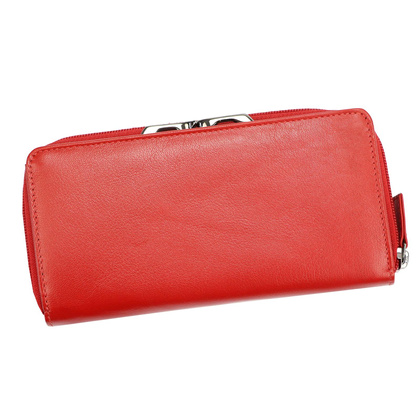 Portfel damski skórzany PIERRE CARDIN TILAK92 2201 Niebieski