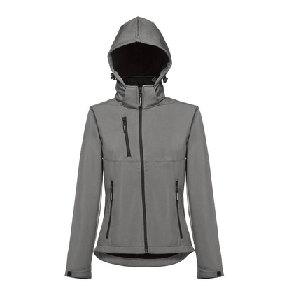 THC ZAGREB WOMEN. Damska kurtka softshell taliowana