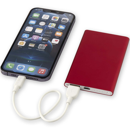 Pep powerbank o pojemności 4000 mAh Type-C z aluminium pochodzącego z recyklingu