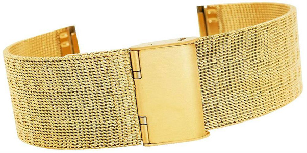 Bransoleta Fashion Mesh Złota IPG 22 mm FA22G