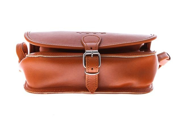 Torebka listonoszka skóra KEMER VOOC Vintage P26 brąz