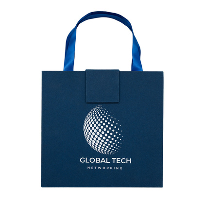 Zestaw upominkowy notes z długopisem Lovina, granatowy