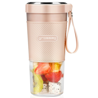 Przenośny blender do smoothie różowy