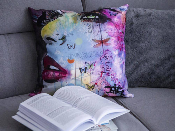 Poduszka z wypełnieniem/suwak - Loui Jover (CARMANI)