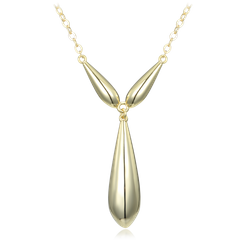 MINET Pozłacany srebrny naszyjnik